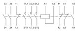 Контактор электромагнитный CJ40-1000,1000А, 220В, 4NO 2NC CNC 