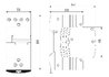 Трансформатор понижающий модульный TRF 8Вт 230/12 однофазный, на дин-рейку (TRF24)
