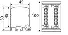 Шина нулевая в корпусе BTF211 2P 125A 2x11 690V ( BTF211 ) 