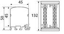 Шина нулевая в корпусе BTF215 2P 125A 2x15 690V ( BTF215 )