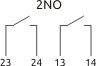 Контакт дополнительный (верхний)  F/ACt-1-20  до FMP32 2NO ( F/ACt120 )