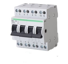 Перемикач навантаження FSD2 4P 10A 1-0-2 ( FSD24010 )