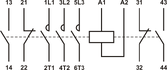 Магнитный пускатель FC4 63A 110V ( FC40063110 )