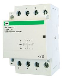Магнитный пускатель  MCF3 63A 3NO 1NC 230V модульный ( MCF36331230 )