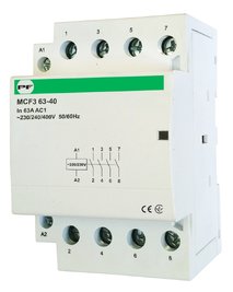 Магнитный пускатель  MCF3 63A 4NО 230V модульный контактор (MCF36340230)