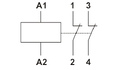 Магнитный пускатель  MCF3 20A 2NС 230V модульный контактор (MCF32002230)