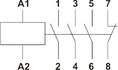 Магнитный пускатель MCF3 16A 3NО 1NC 230V модульный ( MCF31631230 )