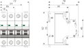 Автоматичний вимикач FB2-63 Standart 2P B 13А ( FB2B2013 )