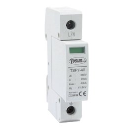 Обмежувач імпульсної перенапруги TSP7-40, 1 полюс 20-40kA, тип С, AC275V, модульний (6931934230260)