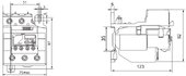 Реле теплове FTR 93A 37-50А вбудоване ( FTR93A05000 )