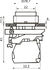 Вимикач кнопковий металевий FP4-BL3311 1NO (зелений)