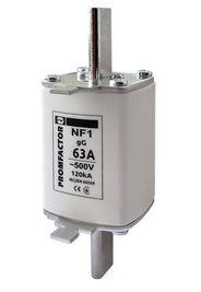 Запобіжник ножевий NF1.63A 500V 120kA з плавкою вставкою (NF163)